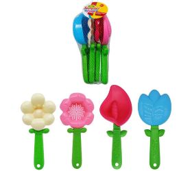 Set summertime plážové lopaty kvetinová sada/4