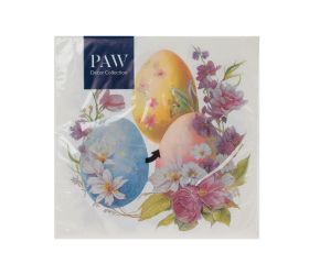 Sdl146700 servítky 33x33 cm/20ks/3vrst. egg bouquet