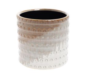 Obal trojfarebný keramika 16.7*16.7*16 hnedý