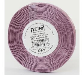 Saten stuha 6mm/20m staroružová farba 091