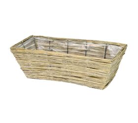 Obal prútie šedý 54x22x16cm