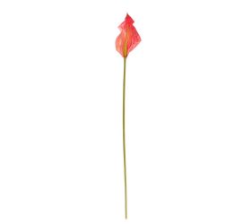 Ks antúria oranžovo-červená 73cm