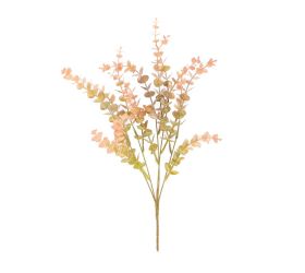 Zeleň eucalyptus baby blue oranžovo-hnedý 39cm
