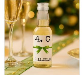 Maturitná fľaštička s alkoholom, motív M012