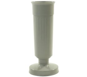 Váza so záťažou 35cm šedá