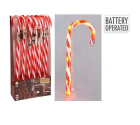 LED 20 tyčinka cukrová 75 cm, 130 × 18 × 750 mm, 3× lr 44