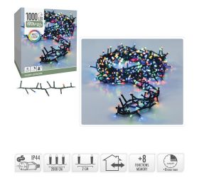 Led svetielka 1000 microcluster /multi/ ind,out/8fun/timer 20m