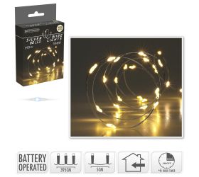 Led svetielka 80 /ww/ind/ timer silverwire