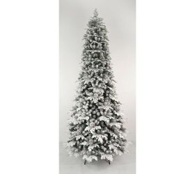 Vianočný stromček loen osnežený mix vetva+šiška 210cm pe/pvc tree