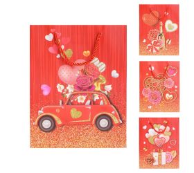 Darčeková taška s 23*18*10cm valentín glitter