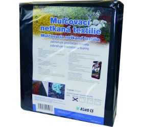 Netkaná textília jutabond čierna 1,6x5m/50g
