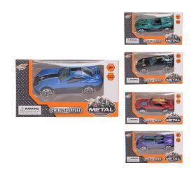 Kovový osobný automobil 7cm