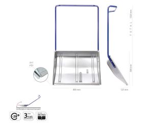 Ilzm80-steel zhrňač snehu stromgman 80cm