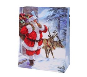 Dar. taška santa is coming veľká