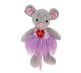 Myška akiko šedá 30 cm