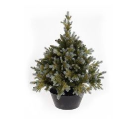 Vianočný strom strieb 3d+mix gh65 v mise 80 cm