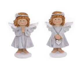 Anjel siv/str mix/2 poly 7*4,5*10cm