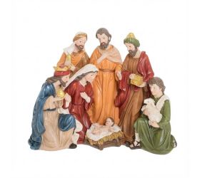 Betlehem farebný pol y 23*12,5*19,5cm
