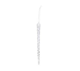 Záves cencúľ plast 23*2cm