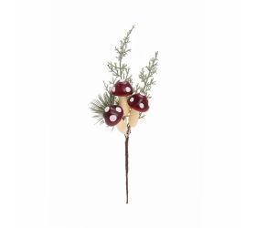Zápich muchotrávky, zeleň 29 cm