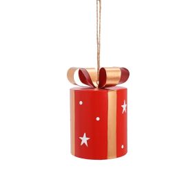 Záves darček čer/zla plech 9*9*12cm
