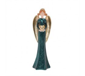 Anjel so srdcom zla/tyr poly 6,5*5*20,5cm