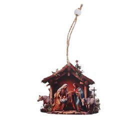 Záves betlehem s/2 drevo 9,2*8cm