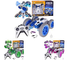 Diaľkovo ovládané super rýchle kaskaderské auto - para a svetlo