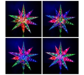 Hviezda dúhová led/usb  35cm