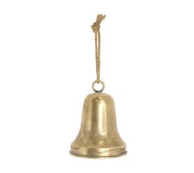 Záves zvonček šampaň plech 13,5*16cm