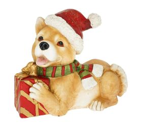 Pes santa ležiaci hne/čer mgo 37,5*20*30,5cm