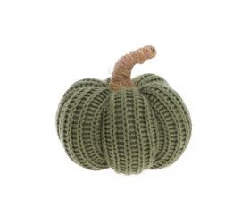 Tekvica zelená bavlnka 8*8*6,5cm