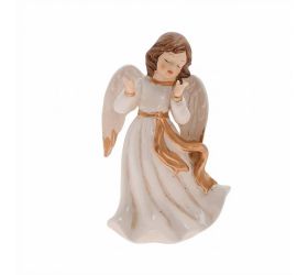 Anjel bie/zla porc. 13,5*10,5*21,5cm