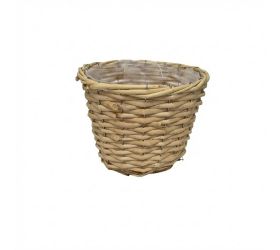 Košík prútie prírodný l d23xh17cm