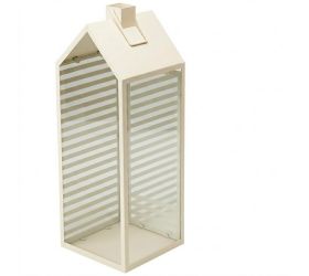 Lampáš dom krém kov veľký nb1251550