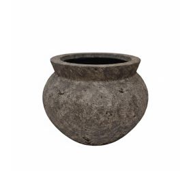 Kv-49 kvetináč umelý kameň antique atlas hnedá 33.0x33.0x26