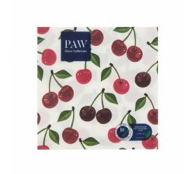 Sdl131800 servítky 33x33cm/20ks/3vrst cherries pattern