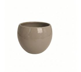 Obal guľa beige grey lesk 510/10cm