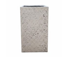 Kv-43 kvetináč umelý kameň granite kváder vysoký pieskový  43x43x80