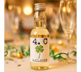 Maturitná fľaštička s alkoholom, motív M012 - Studniówka