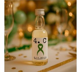 Maturitná fľaštička s alkoholom, motív M012 - Studniówka