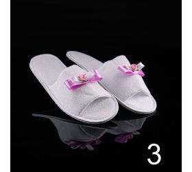 Svadobné papuče s mašličkou / kvietkom - Svadba