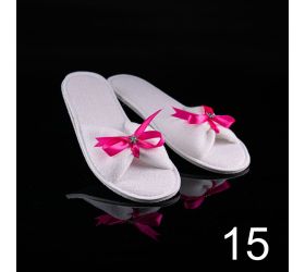 Svadobné papuče s mašličkou / kvietkom - Svadba