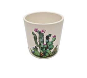 Obal kaktus ružový 11,3xv11,6cm