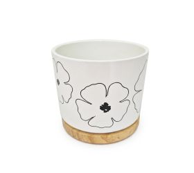 Obal oslo flowers/wood 13cm