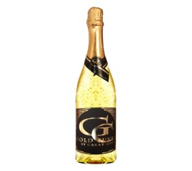 Wino musujące ze złotem Gold Cuvee