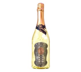 Wino musujące ze złotem na 50. urodziny - Wino musujące ze złotem na rocznicę