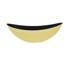 Loďka plast 38,5x12,5x13,5cm žltá