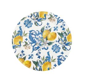 Ppl8004700 tanier pap pr.23cm/8ks sicilian floral whimsy