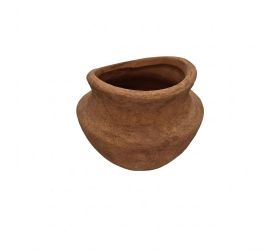 Váza hnedá v9,5/pr.11,5cm